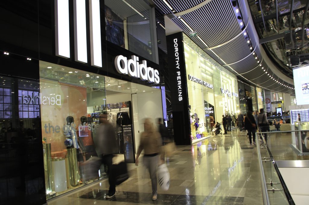 adidas westfield opening times